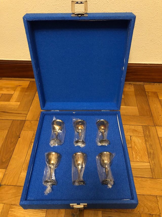 Juego de 6 copas de oporto