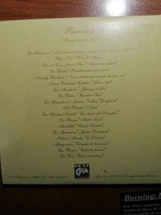 CD Burning Banquete para ellos