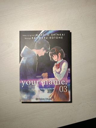 Mangas de your name