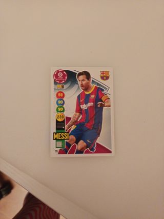 Cromo de messi