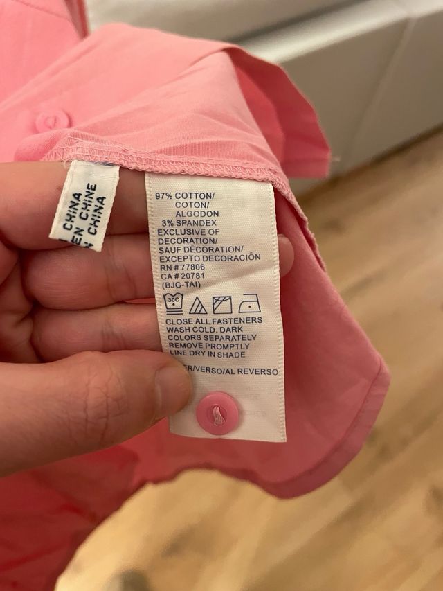 Camisa Rosa de Tommy Hilfiger