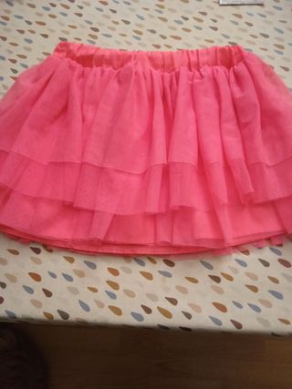 Disfraz falda niña