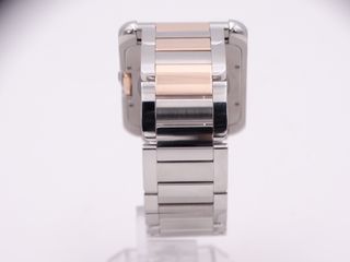 CARTIER Tank Anglaise XL Acero & Oro 3507 CAJA
