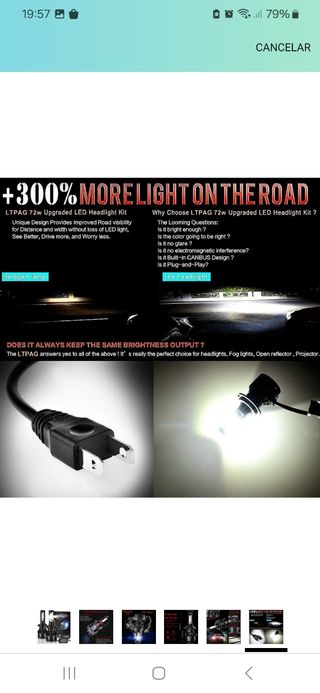 Bombillas H7 LED