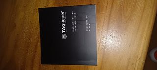 Libro garantía instrucciones tag heuer
