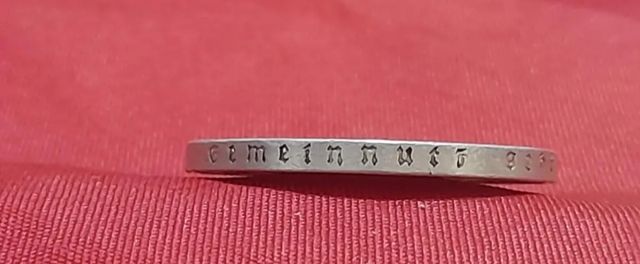 Moneda nazi de plata