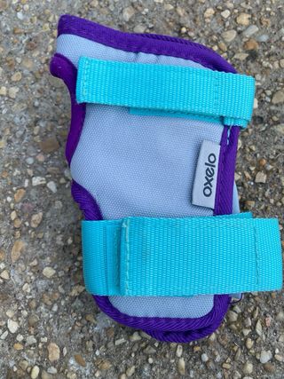 Patines y protectores de manos