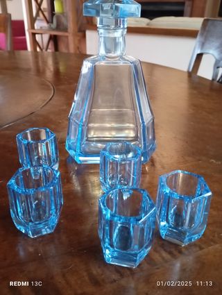 Servizio liquore vintage