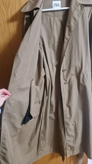 Gabardina Oversize de Zara
