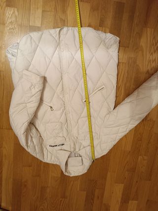 Abrigo oversize guateado