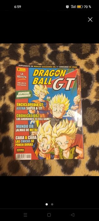 Revista Dragon Ball GT 8 y 9