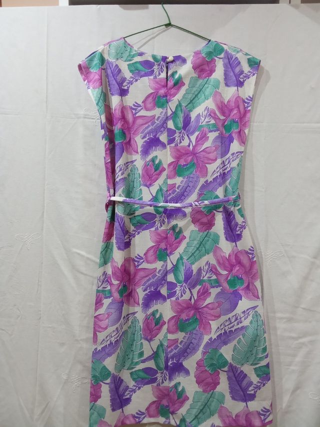 Vestido verano mujer  con cinturón 