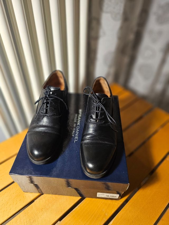 Stringate donna FRANK DANIEL nero N. 37