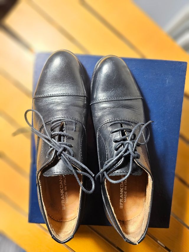 Stringate donna FRANK DANIEL nero N. 37