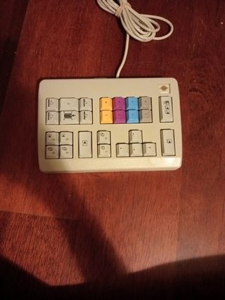 Teclado antiguo para editar fotos