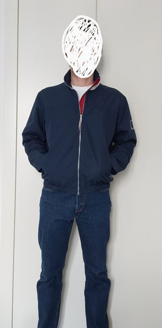 Chaqueta Harrington Azul Talla S