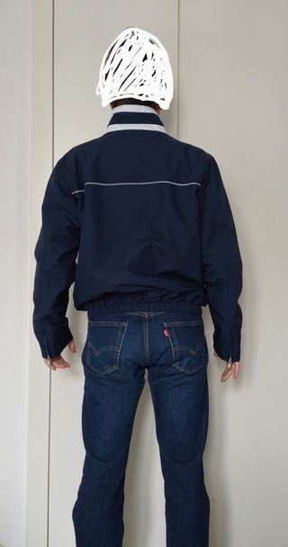 Chaqueta Harrington Azul Talla S