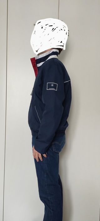 Chaqueta Harrington Azul Talla S