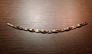 Pulsera chapada oro