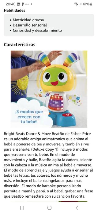 Robot Robit de Fisher Price
