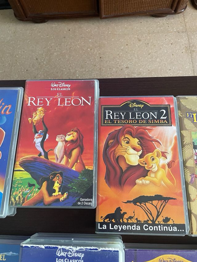 Peliculas disney VHS