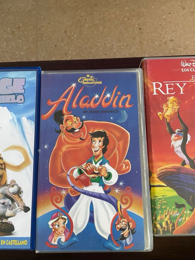 Peliculas disney VHS