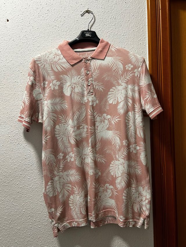 Camiseta rosa palo