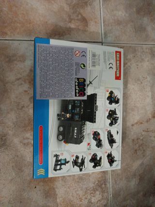 Legó LELE Brother police S.W.A.T Series