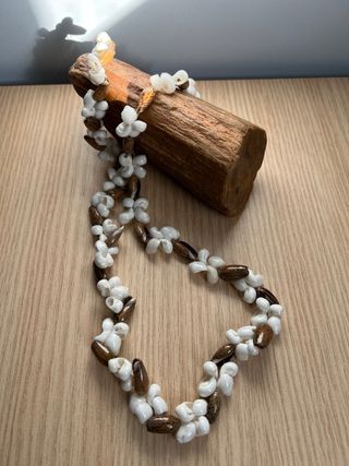 Collar de conchas.