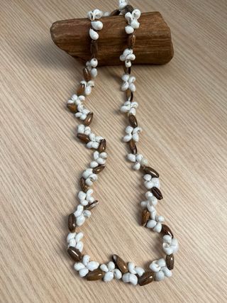 Collar de conchas.