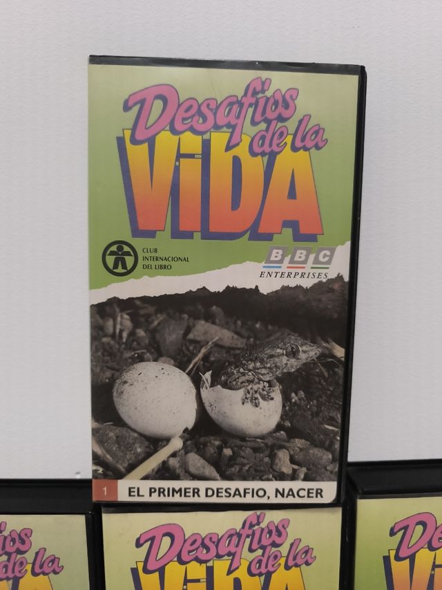 Cintas VHS "desafíos de la vida" 1-9