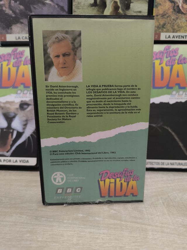 Cintas VHS "desafíos de la vida" 1-9