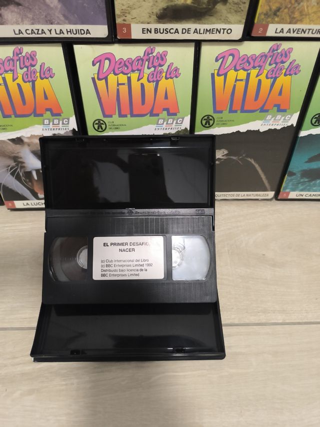 Cintas VHS "desafíos de la vida" 1-9