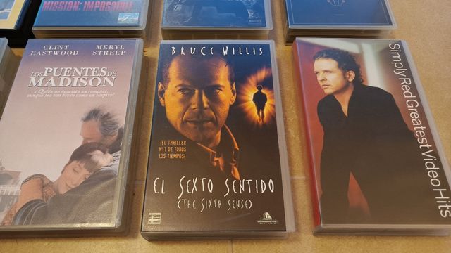 Lote películas VHS, grandes obras