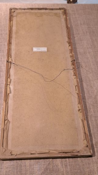 Grabado o lamina china japon firmada ave