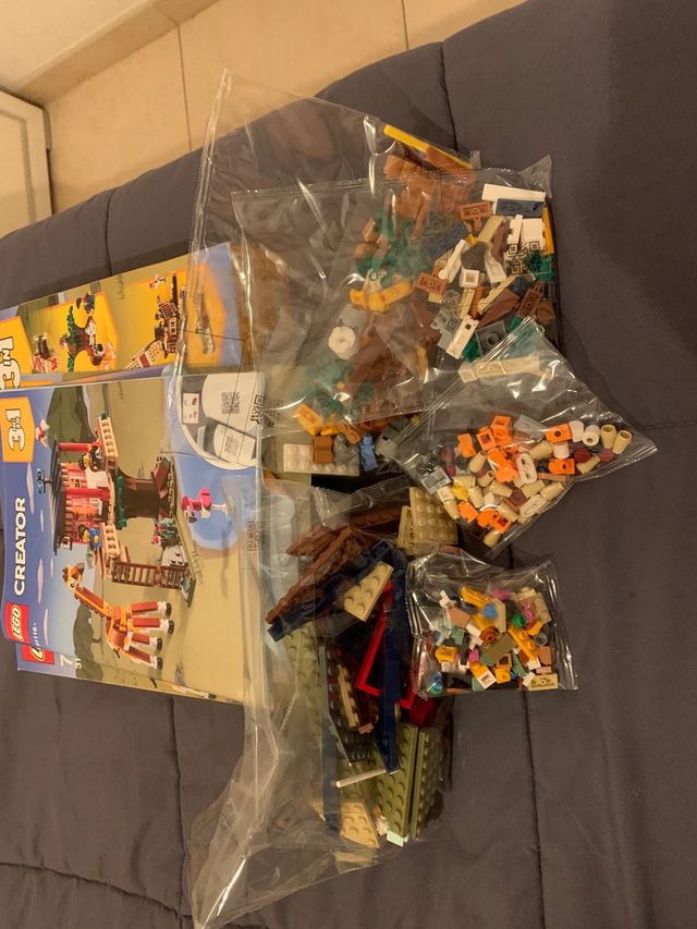 Lego Creator 3 en 1, casa en el arbol nuevo