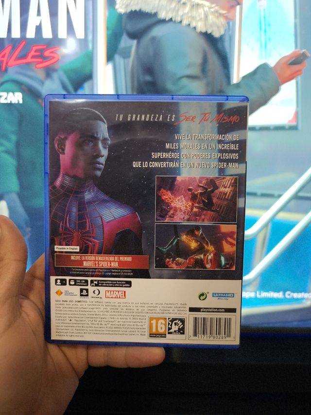 Spider Man Miles Morales ps5