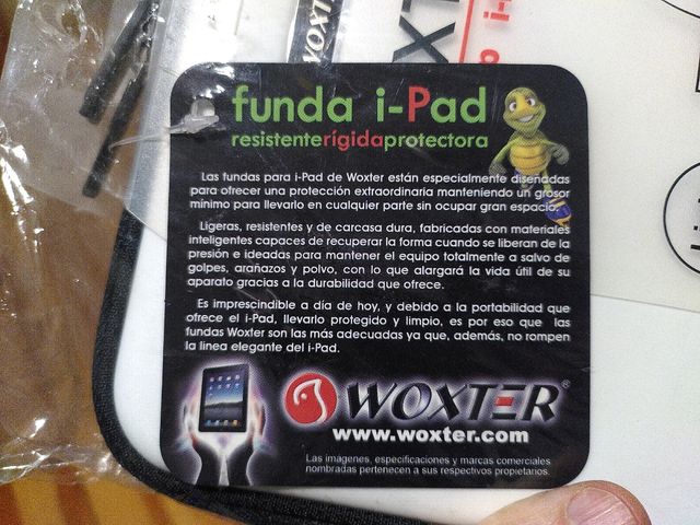Funda rígida Woxter para iPad