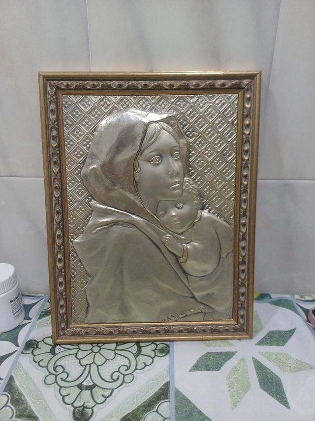 Pintura em prata virgem