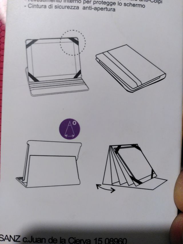 Funda amovible para tablet 7''