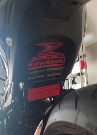 Pegatinas Paso de rueda Kawasaki Z900 Z900E