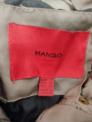 Abrigo acolchado Mango