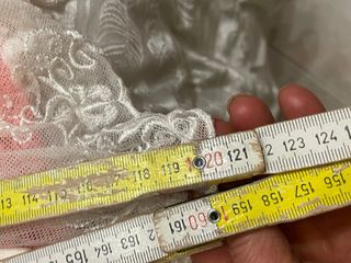 Copertina lavorata ad uncinetto x lettino neonata