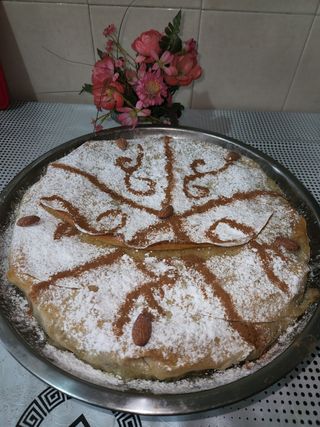 Pastila marroquí, muy deliciosa