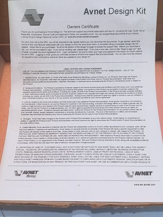 Mini programmatore Cypress scheda avnet