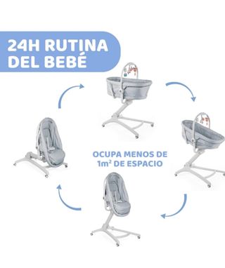Mini culla Chicco Baby hug 4 in 1 senza kit alimentare