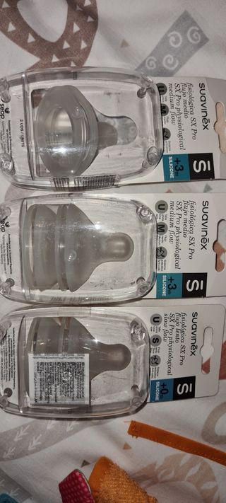 Tetilla biberón suavinex