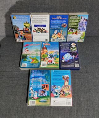 Disney VHS Lote Peliculas