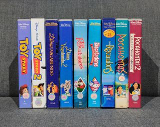 Disney VHS Lote Peliculas