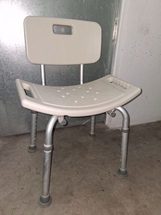 Silla de ducha antideslizante ortopedia